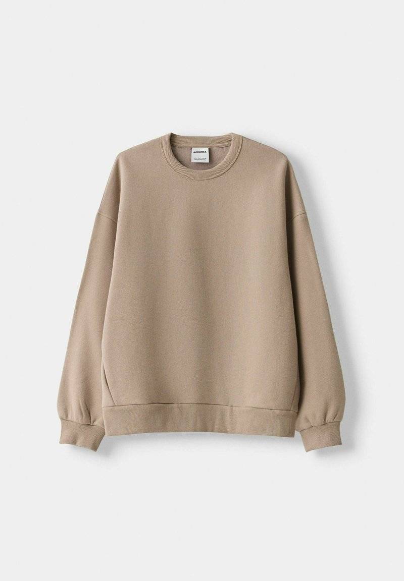 Bershka Bershka Sweatshirt - sand Speichern exportieren