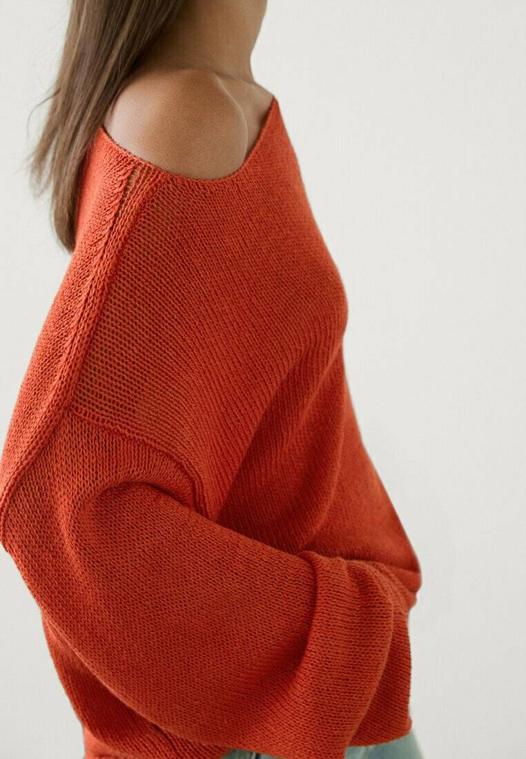 Massimo Dutti Massimo Dutti Jumper - red Im Verkauf