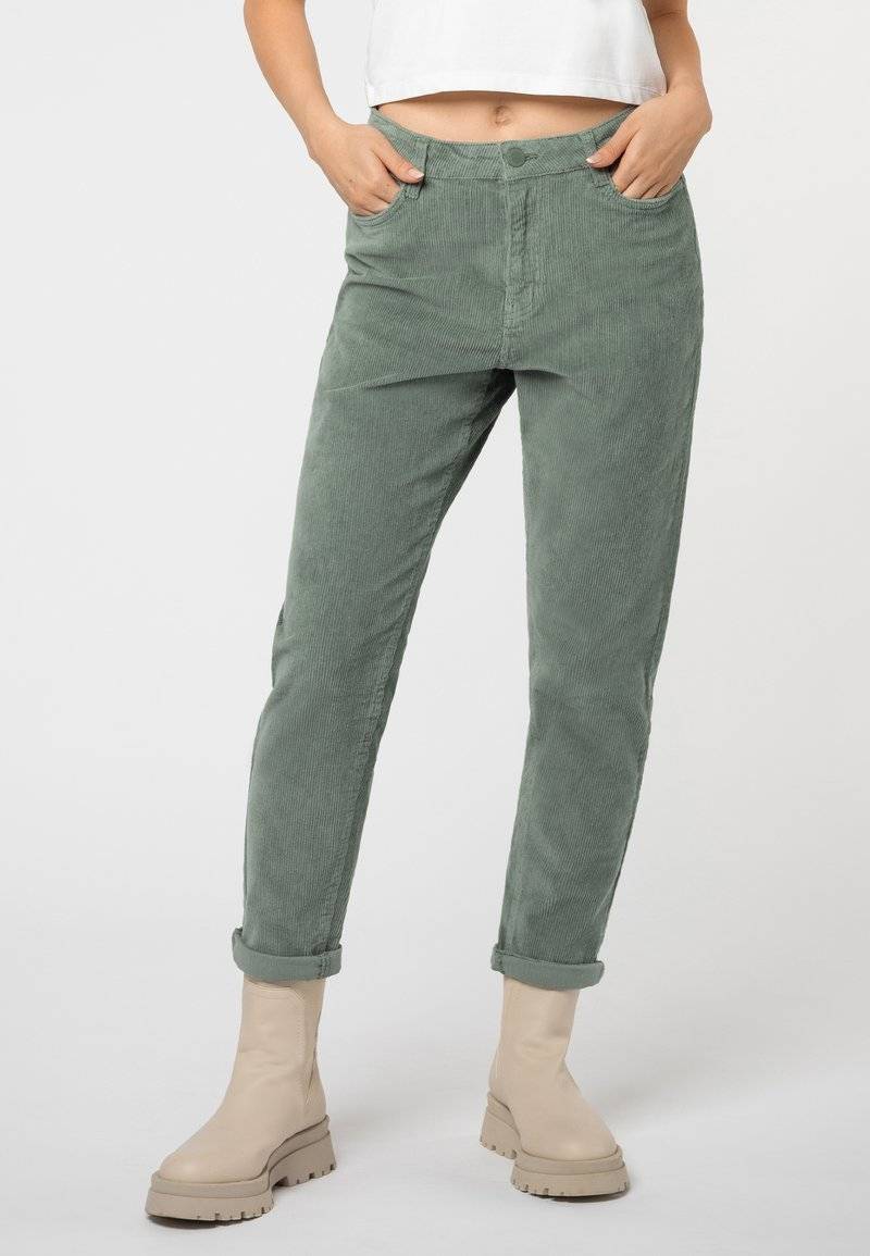 Eight 2 Nine Eight 2 Nine Trousers - middle green 50% Rabatt für begrenzte Zeit