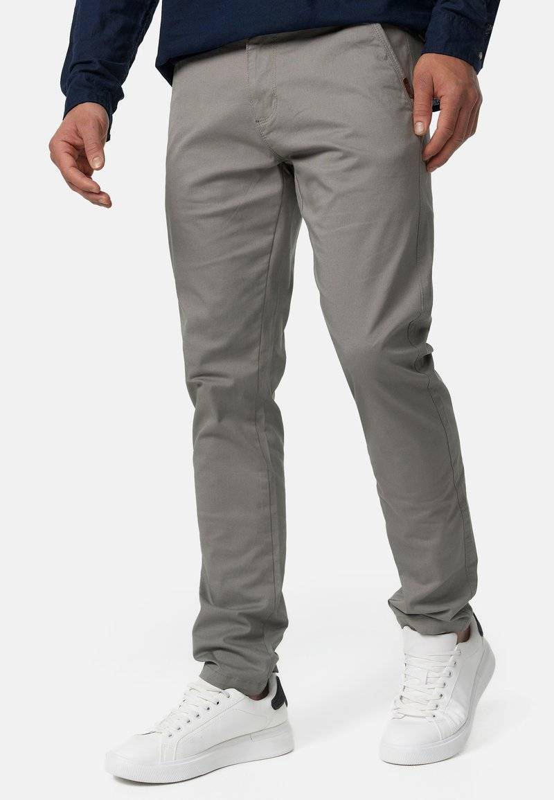 INDICODE JEANS INDICODE JEANS CHERRY - Chinos - light grey Günstiger Verkauf