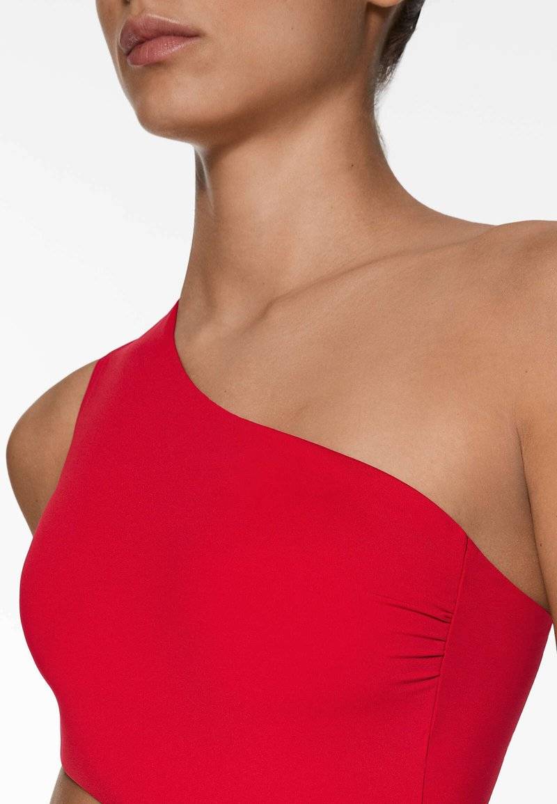OYSHO OYSHO ASYMMETRIC - Swimsuit - red Fabrikpreis