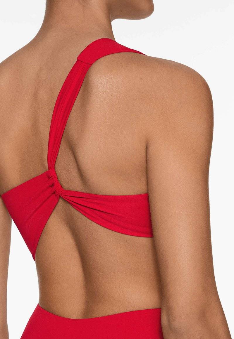 OYSHO OYSHO ASYMMETRIC - Swimsuit - red Fabrikpreis