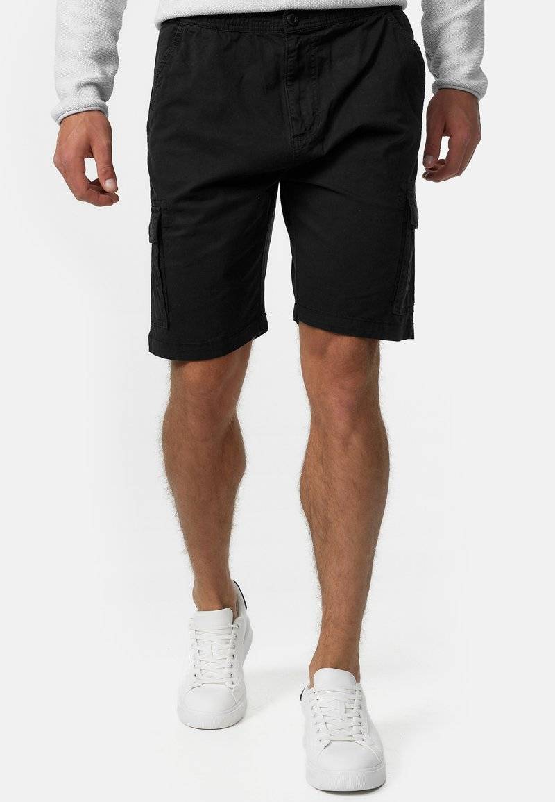 INDICODE JEANS INDICODE JEANS KINNAIRD - Shorts - black Sonderangebot
