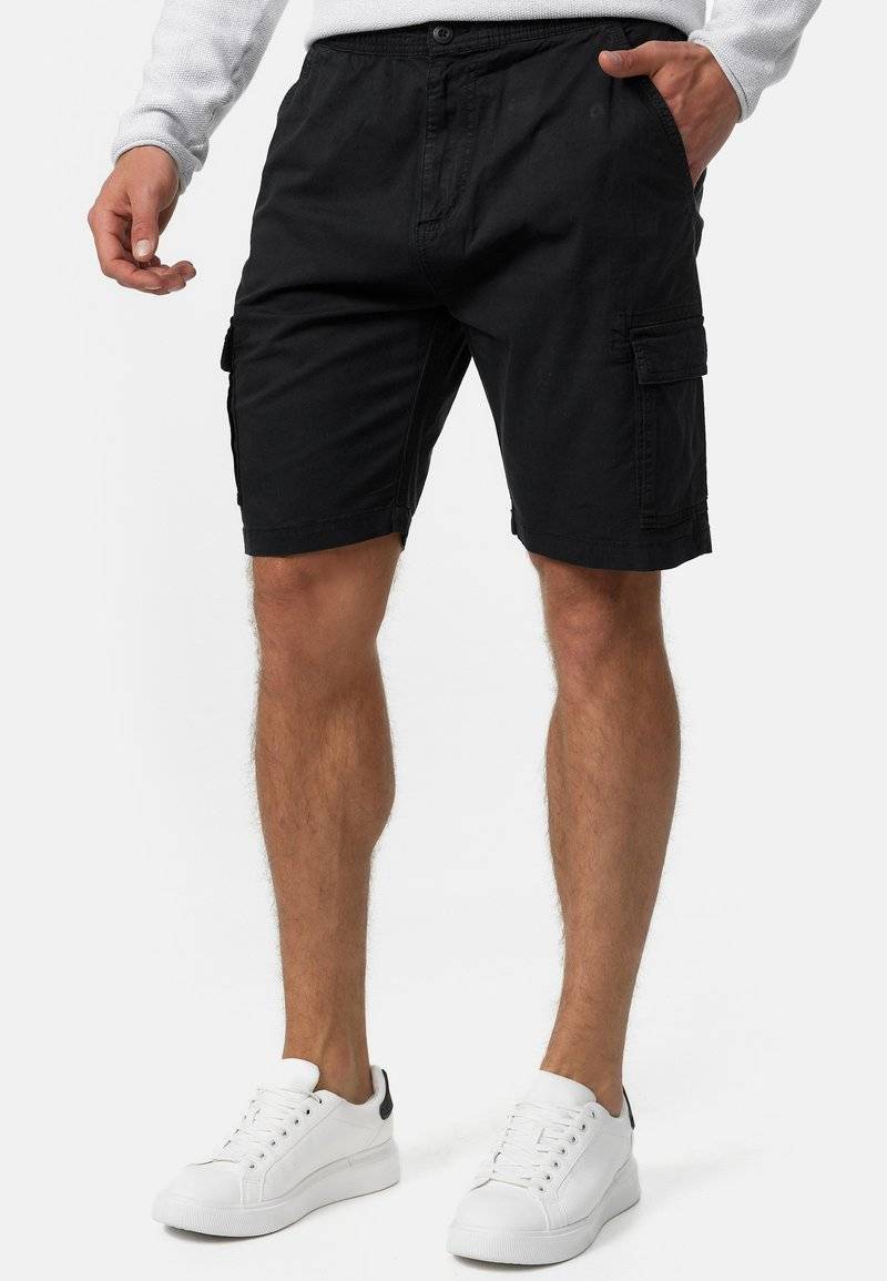 INDICODE JEANS INDICODE JEANS KINNAIRD - Shorts - black Sonderangebot