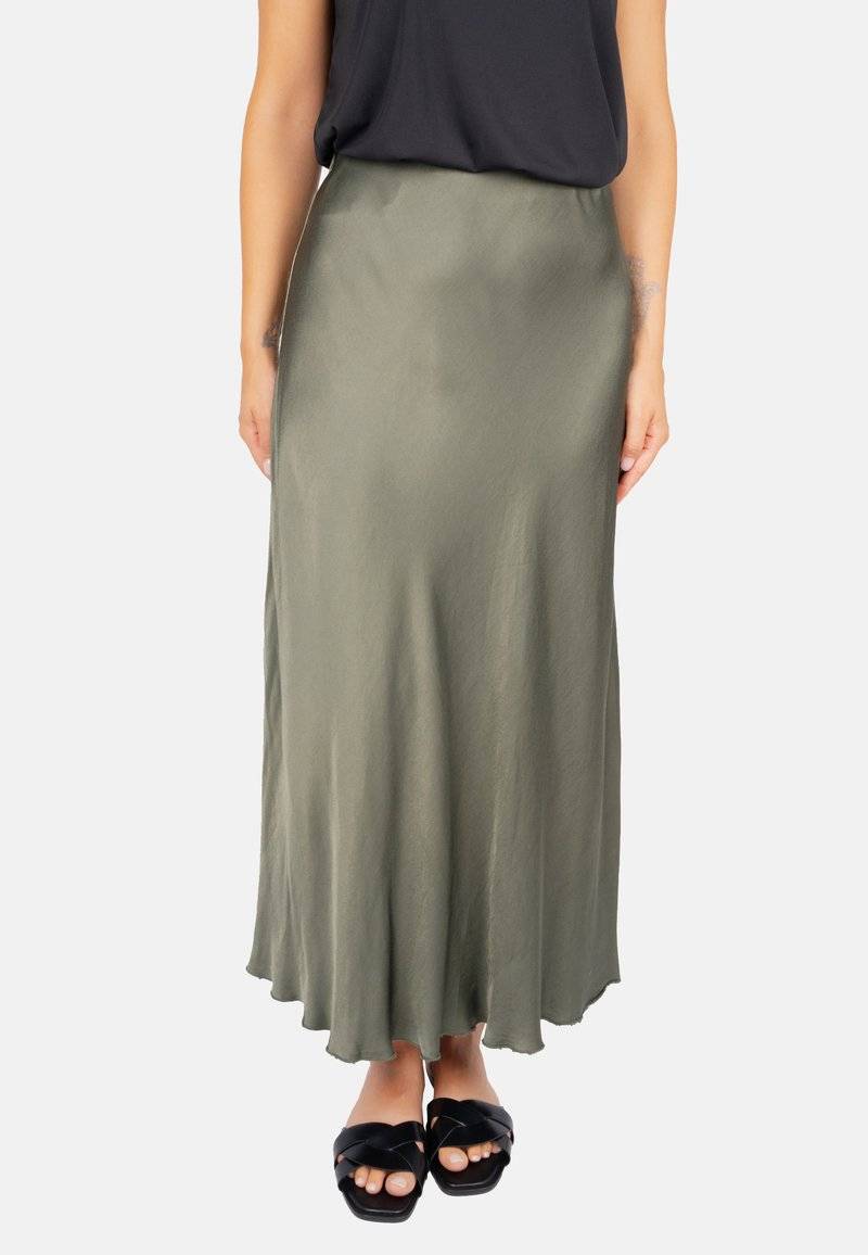 Seasons of April Seasons of April LILLY - Maxi skirt - khaki Versandkostenfrei