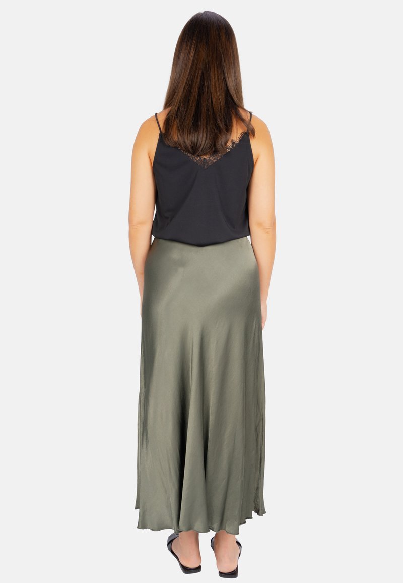 Seasons of April Seasons of April LILLY - Maxi skirt - khaki Versandkostenfrei
