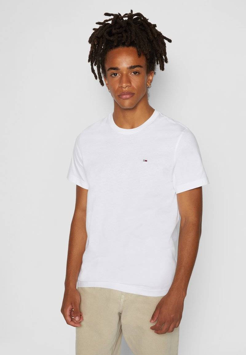 Tommy Jeans Tommy Jeans SLIM TEE - Basic T-shirt - classic white