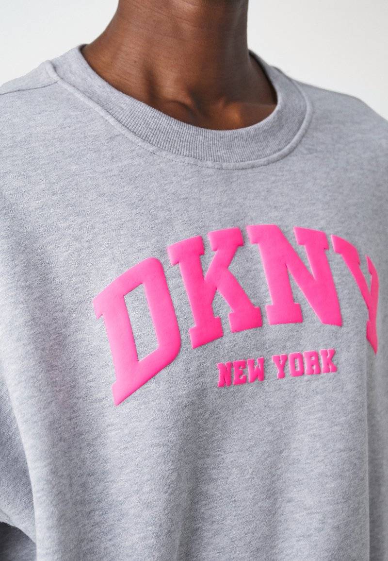 DKNY DKNY VARSITY PUFF LOGO SLEEVE - Sweatshirt Schlussverkauf