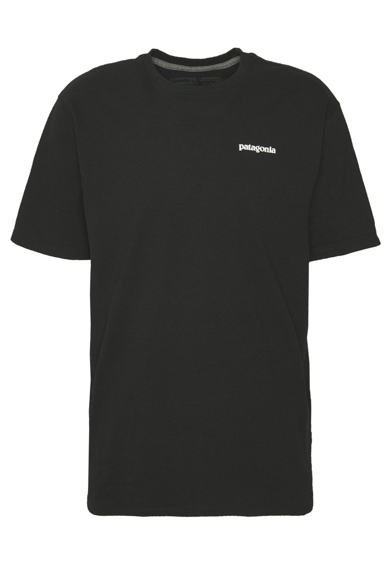 Patagonia Patagonia LOGO TEE - Print T-shirt - black Fabrikverkauf