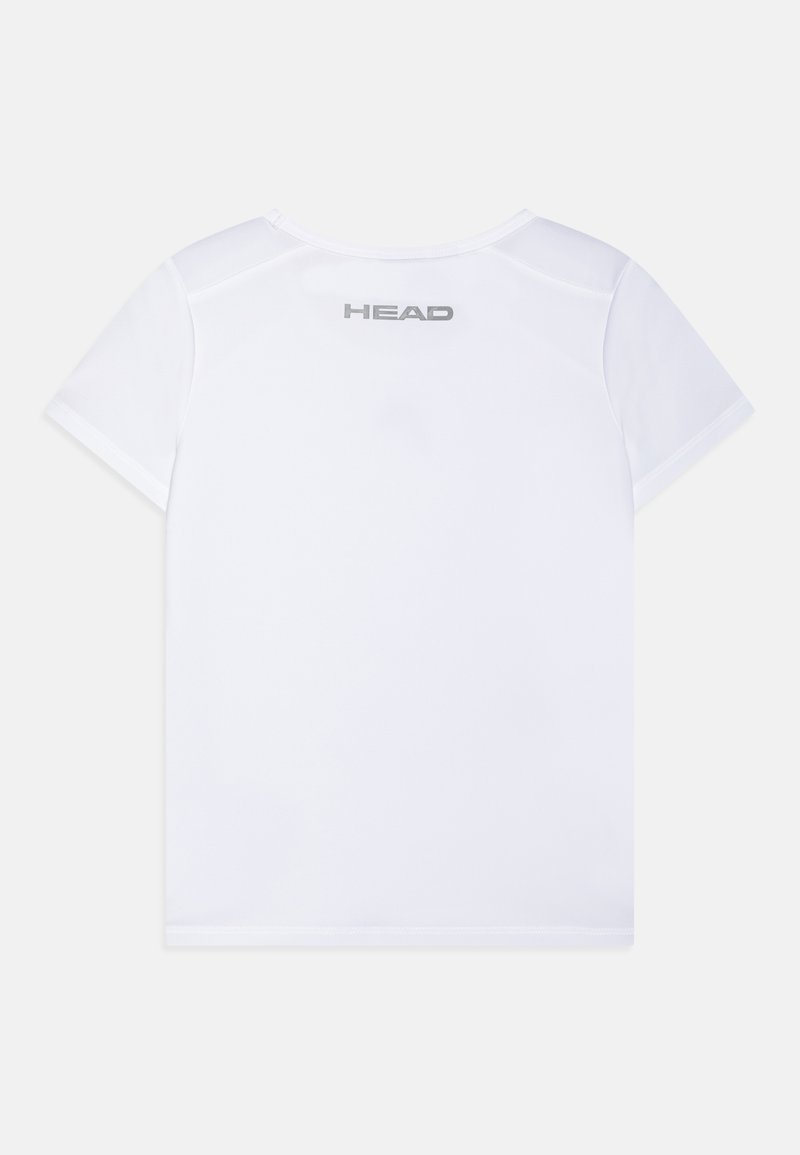 Head Head CLUB 22 TECH GIRLS - Sports T-shirt - white Blitzverkäufe