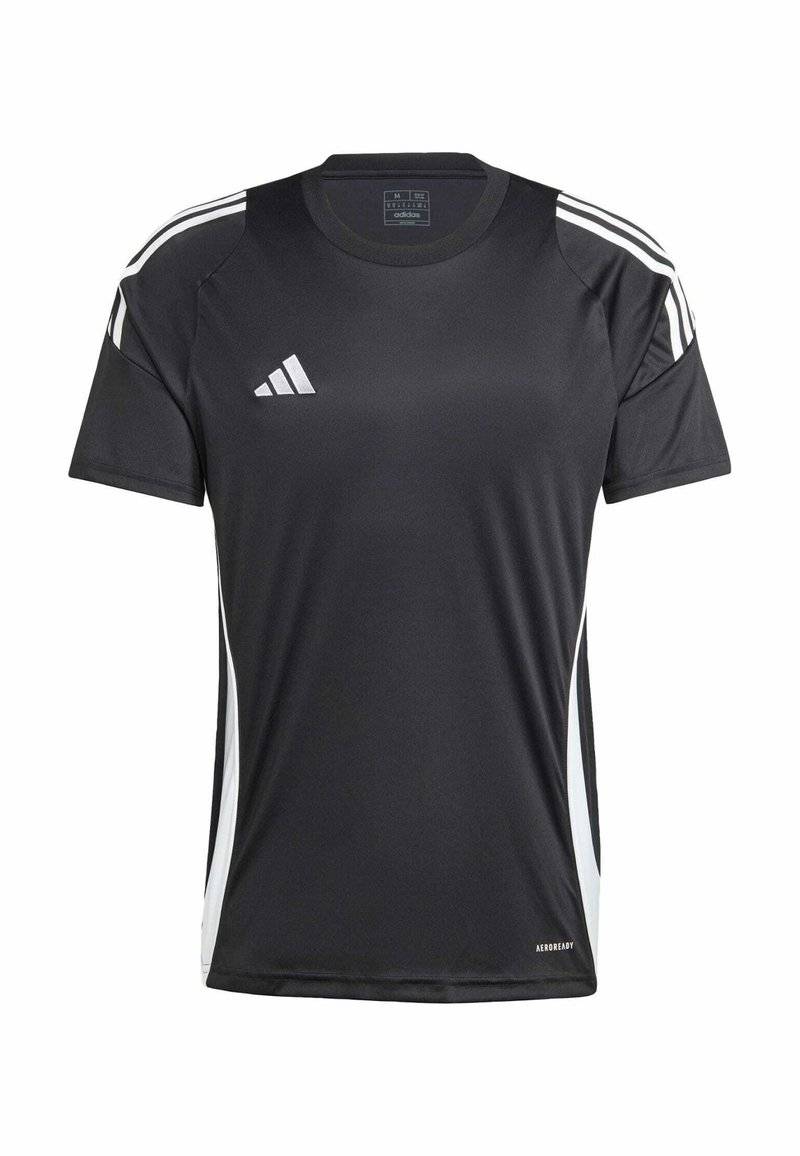 adidas Performance adidas Performance TIRO 24 - Basic T-shirt - black white Rabatt