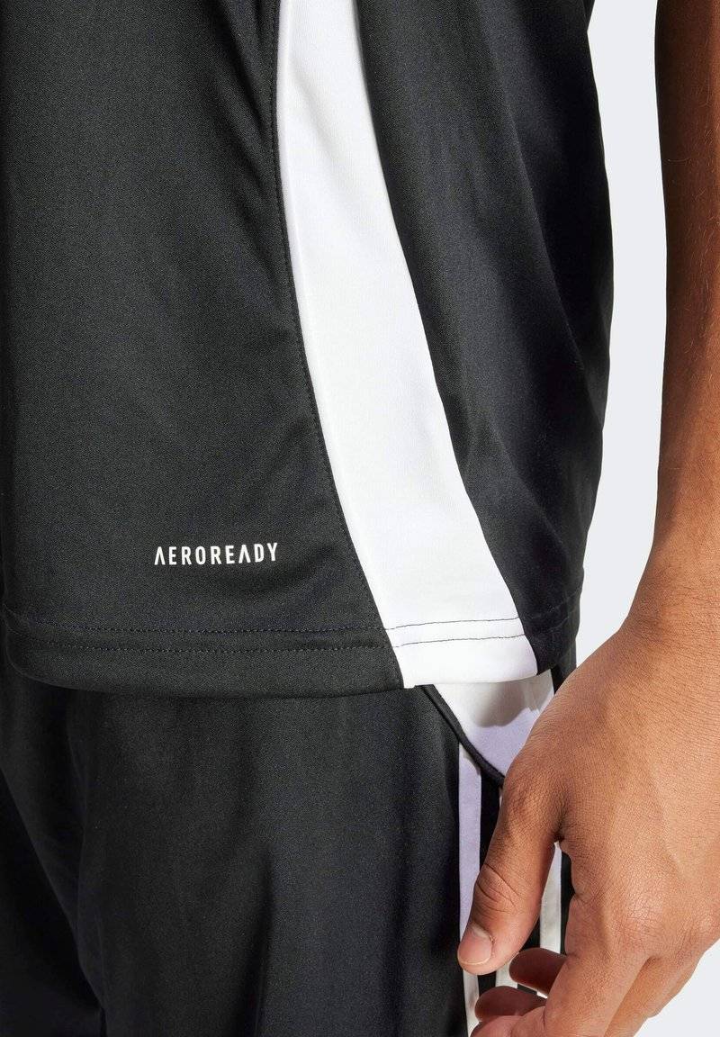 adidas Performance adidas Performance TIRO 24 - Basic T-shirt - black white Rabatt