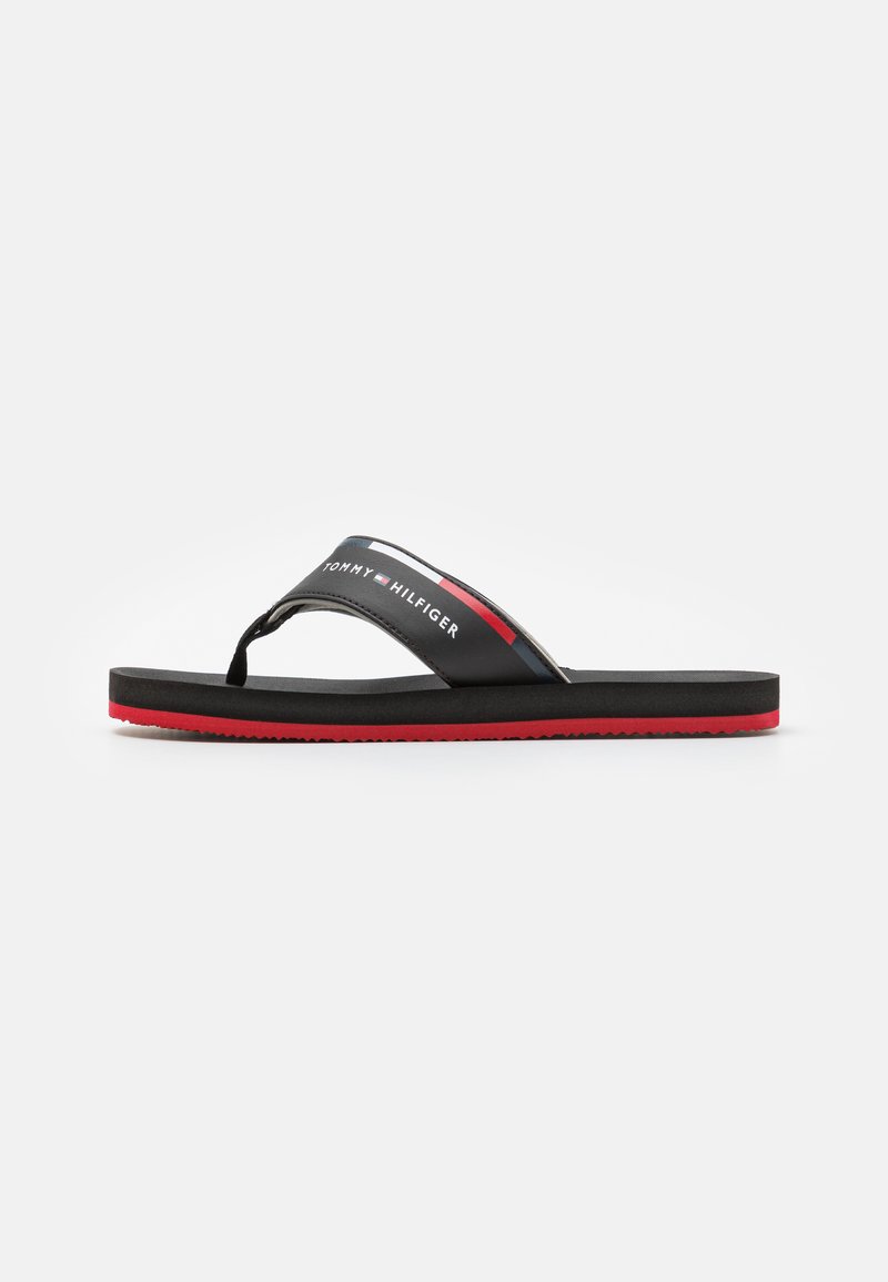 Tommy Hilfiger Tommy Hilfiger COMFORT - Pool slides - black Große Rabatte