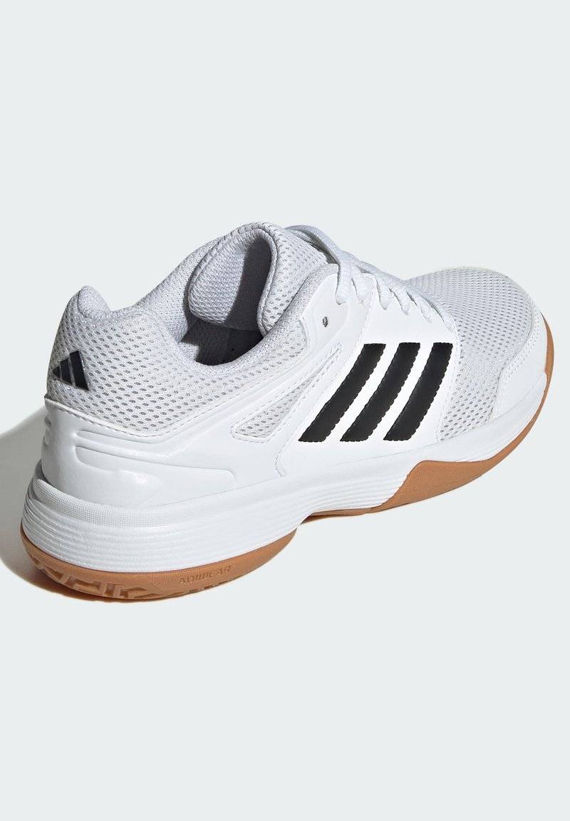 adidas Performance adidas Performance SPEEDCOURT INDOOR KIDS - Stability running shoes - cloud white core black gum Bestseller
