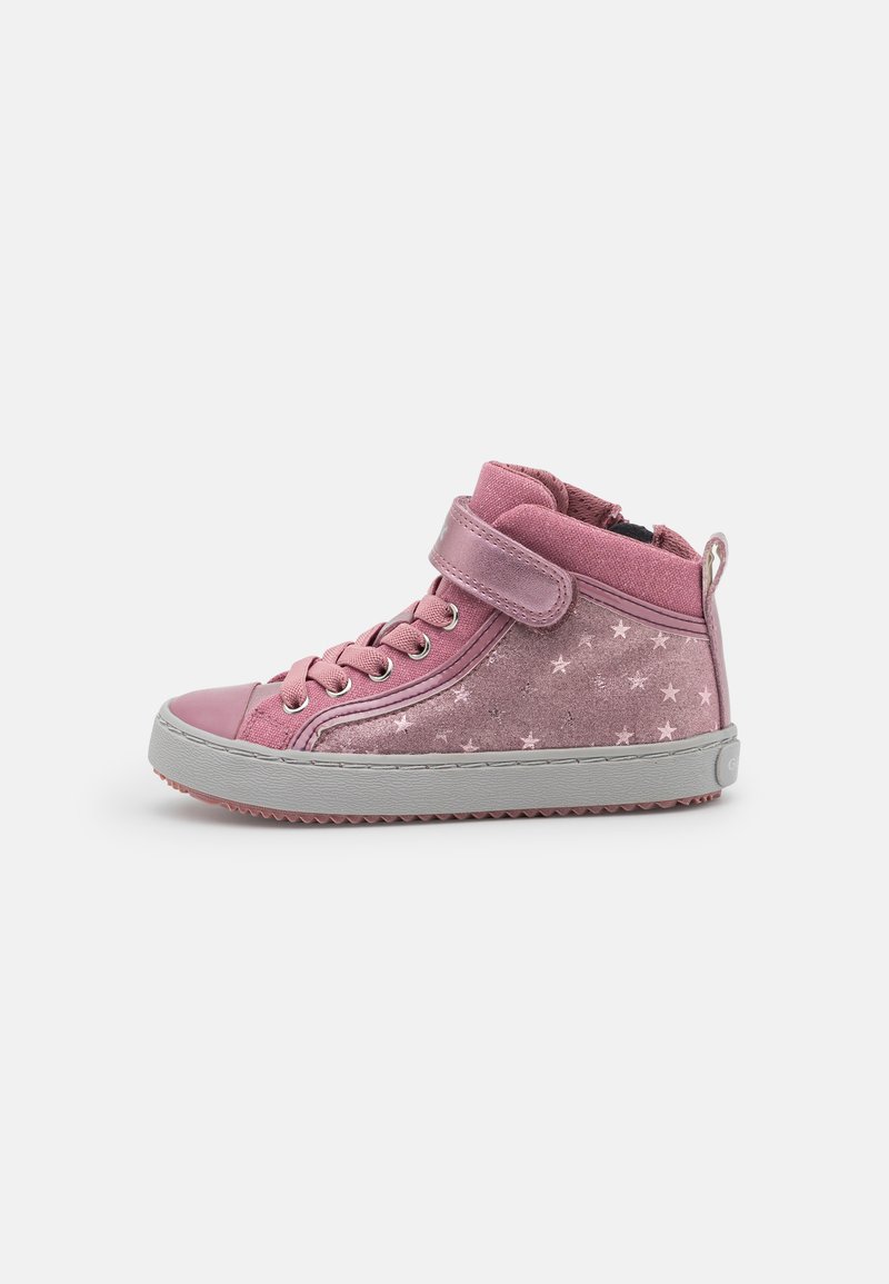 Geox Geox KALISPERA GIRL - High-top trainers - dark pink