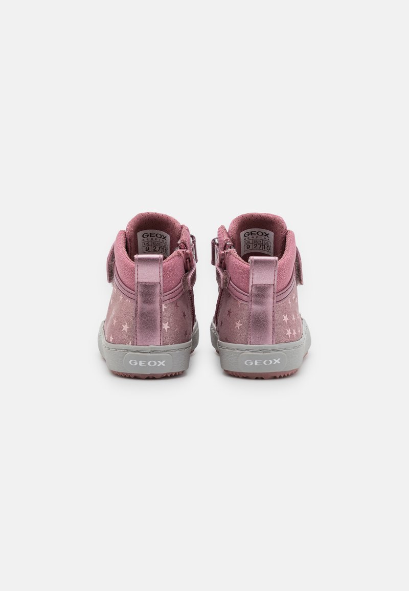 Geox Geox KALISPERA GIRL - High-top trainers - dark pink Räumungsverkauf