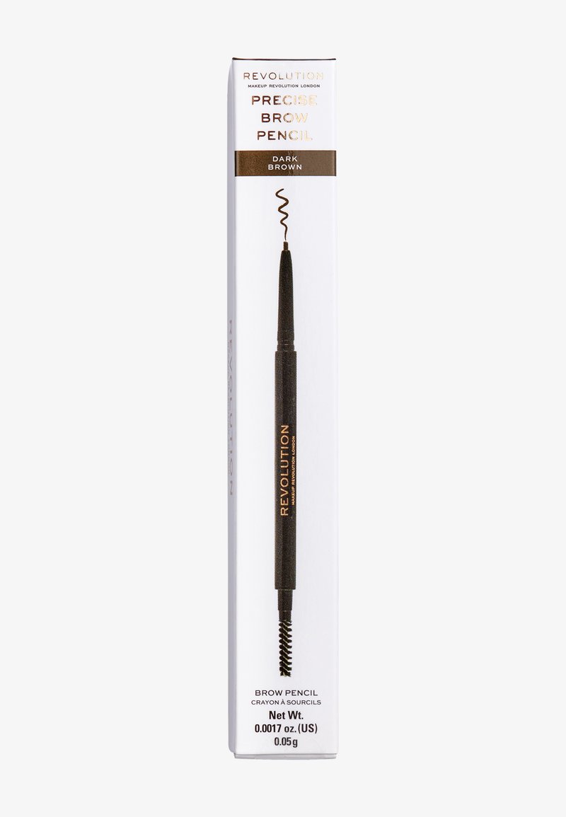 Makeup Revolution Makeup Revolution REVOLUTION PRECISE BROW PENCIL - Eyebrow pencil - dark brown Black Friday Preise