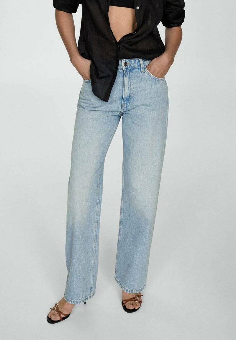 Mango Mango Straight leg jeans - hellblau Auslauf