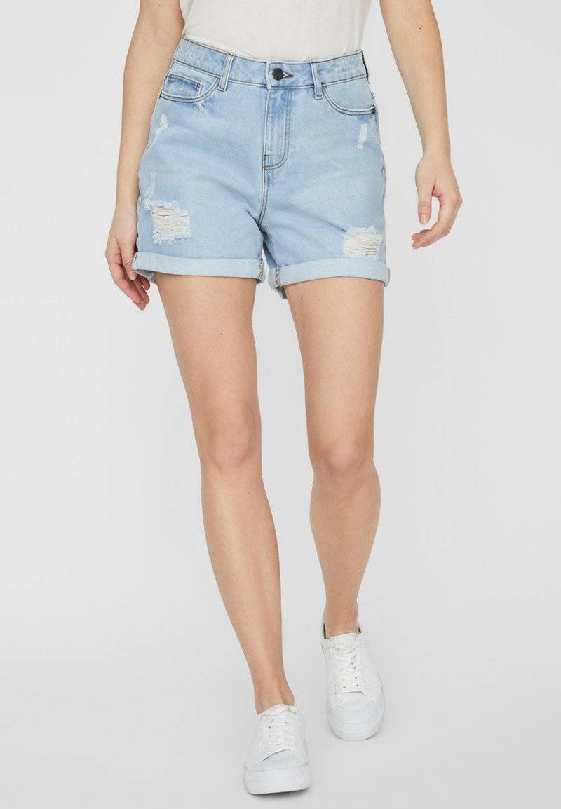 Noisy May Noisy May Denim shorts - light blue denim