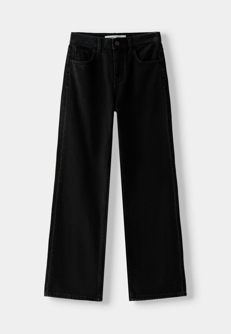 Bershka Bershka Flared Jeans - black Rabatt