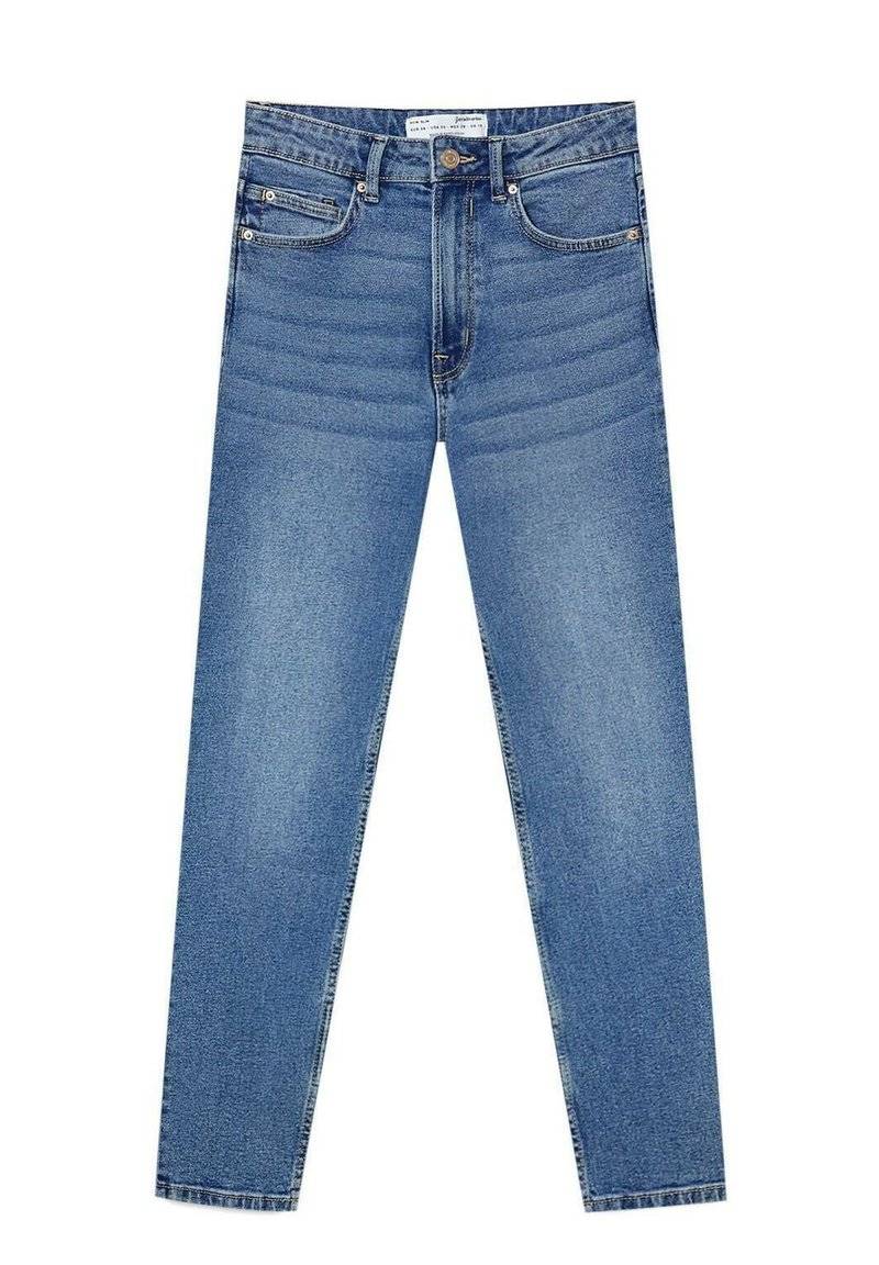 Stradivarius Stradivarius SLIM FIT - Slim fit jeans - dark blue Versandkostenfrei