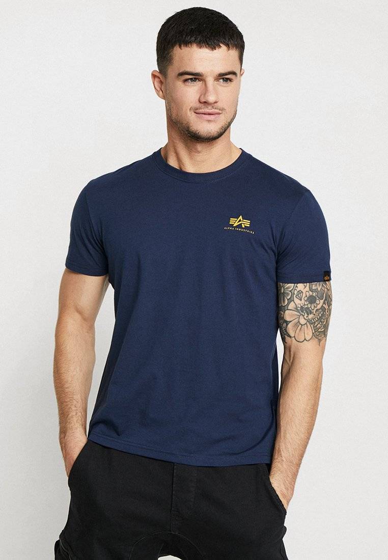 Alpha Industries Alpha Industries SMALL LOGO - Basic T-shirt - new navy