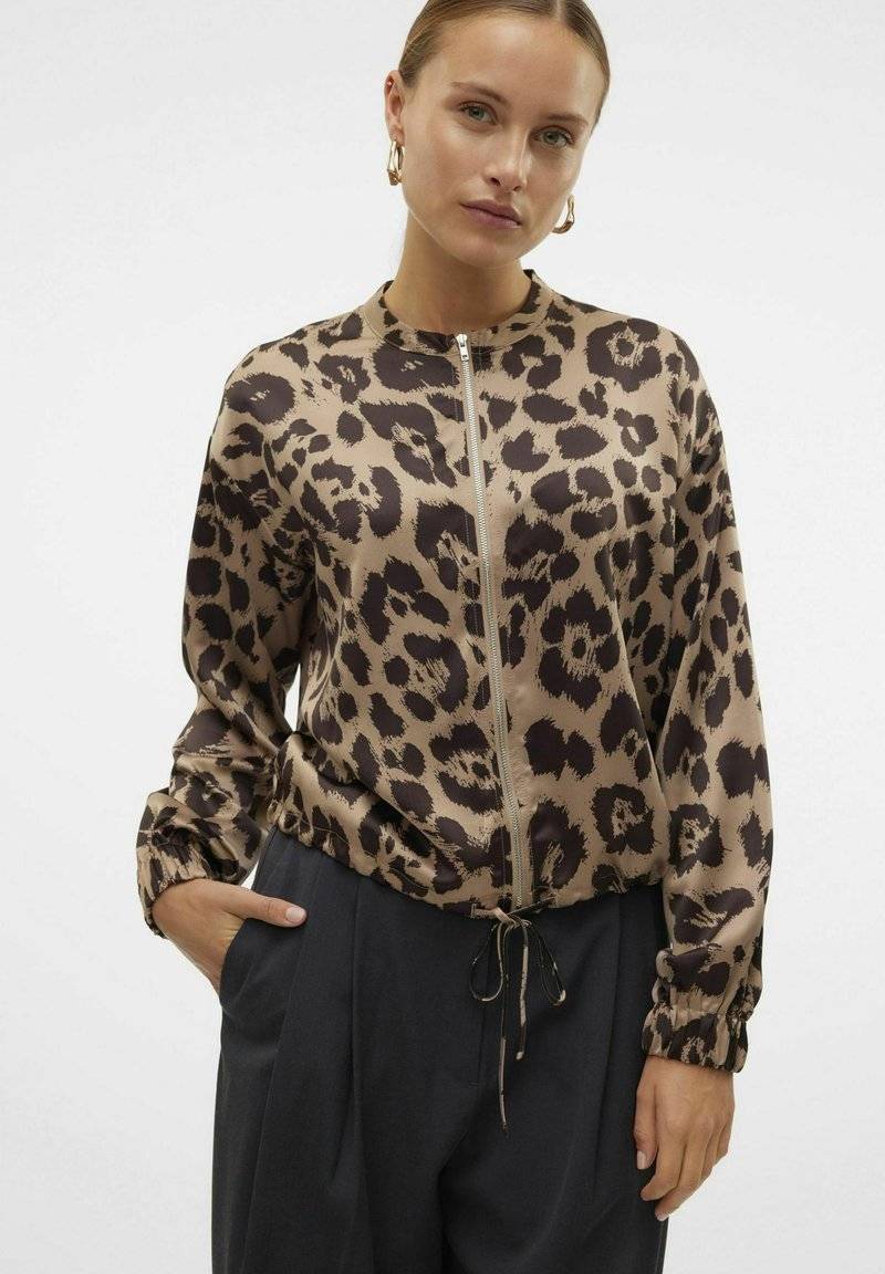 Vero Moda Vero Moda VMMERLE MANTEL - Summer jacket - silver mink