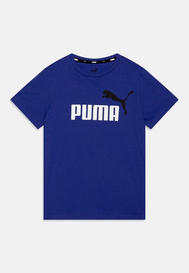 Puma Puma LOGO TEE UNISEX - Print T-shirt - lapis lazuli Vatertagsangebot