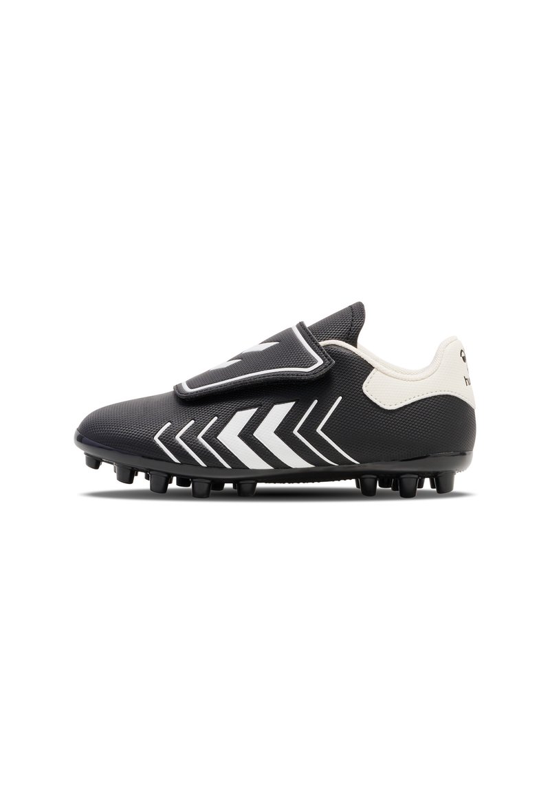 Hummel Hummel HATTRICK MG JR UNISEX - Moulded stud football boots - black white
