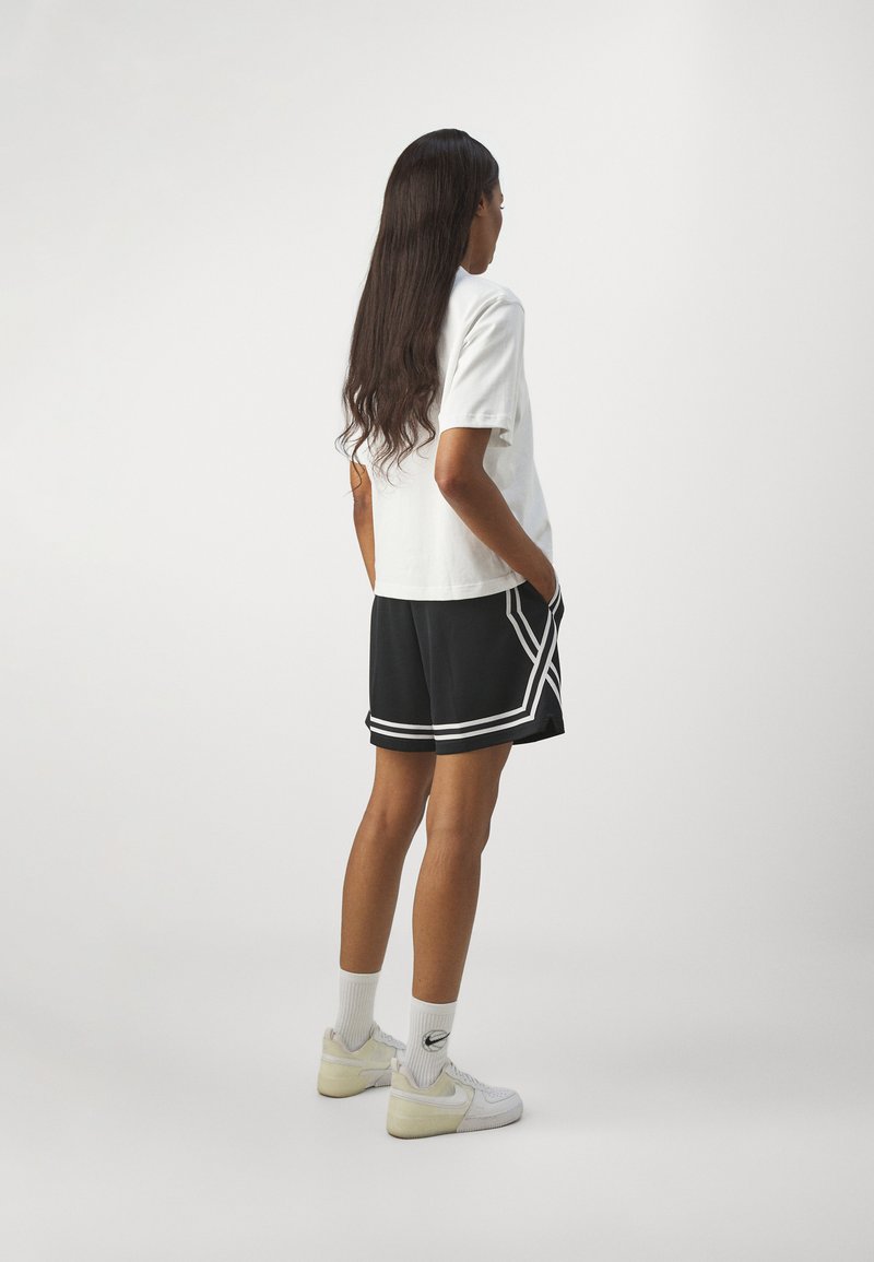 Nike Performance Nike Performance CROSSOVER SHORT - Sports shorts - black black white Räumungsverkauf