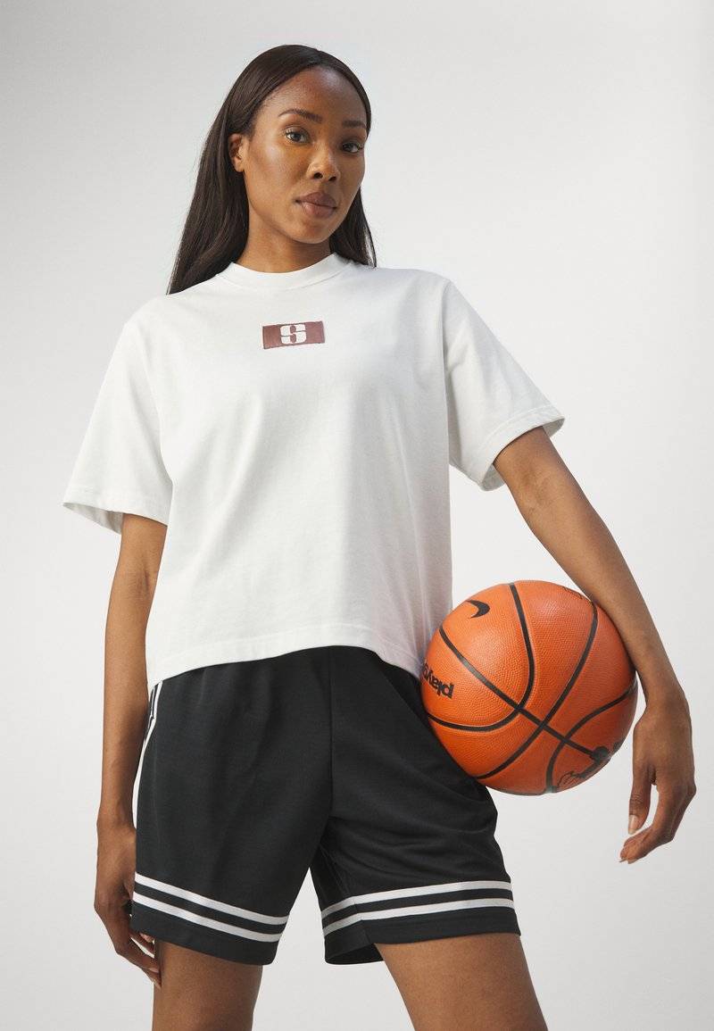 Nike Performance Nike Performance CROSSOVER SHORT - Sports shorts - black black white Räumungsverkauf