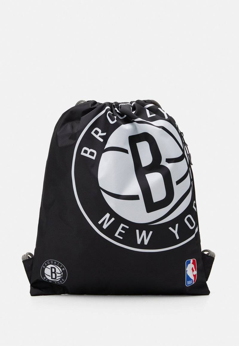 NBA NBA NBA BROOKLYN NETS GYM SACK - Drawstring sports bag - black