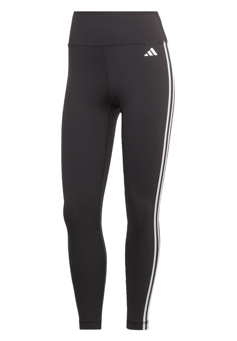 adidas Performance adidas Performance ESSENTIALS 3-STRIPES HIGH-WAISTED 7/8 - Leggings - black Auslauf