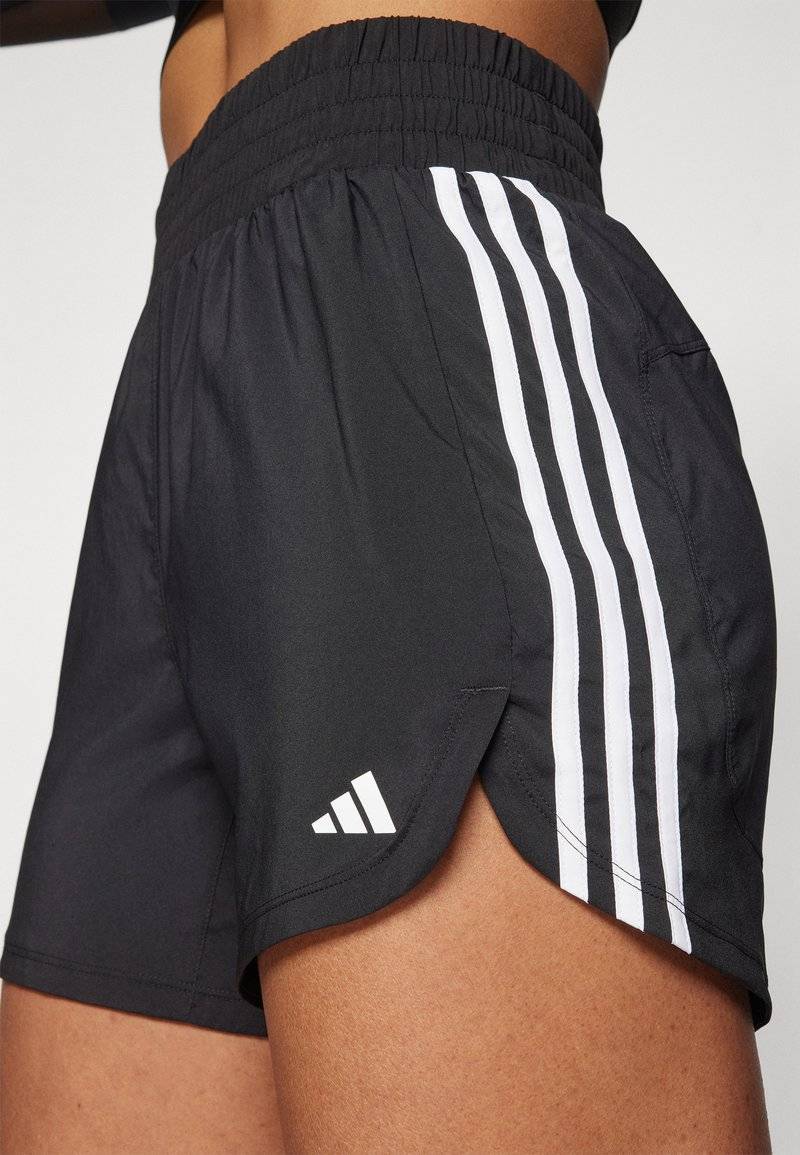 adidas Performance adidas Performance PACER 3-STRIPES WOVEN HIGH-RISE - Sports shorts Sonderangebot