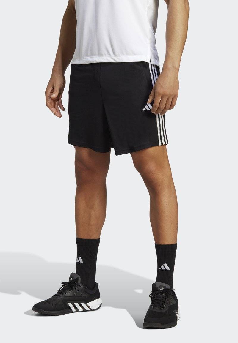 adidas Performance adidas Performance ESSENTIALS PIQUÉ 3-STRIPES - Sports shorts
