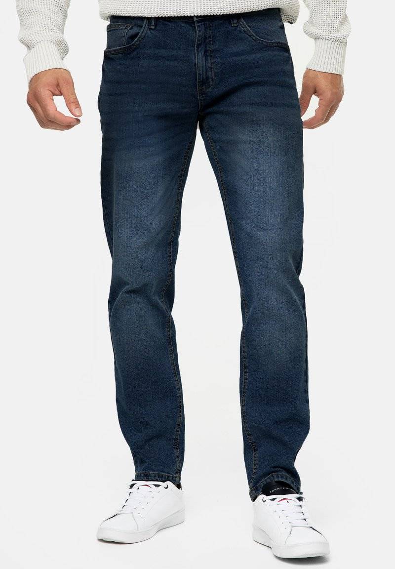 INDICODE JEANS INDICODE JEANS INSANTINO - Straight leg jeans - rinse wash