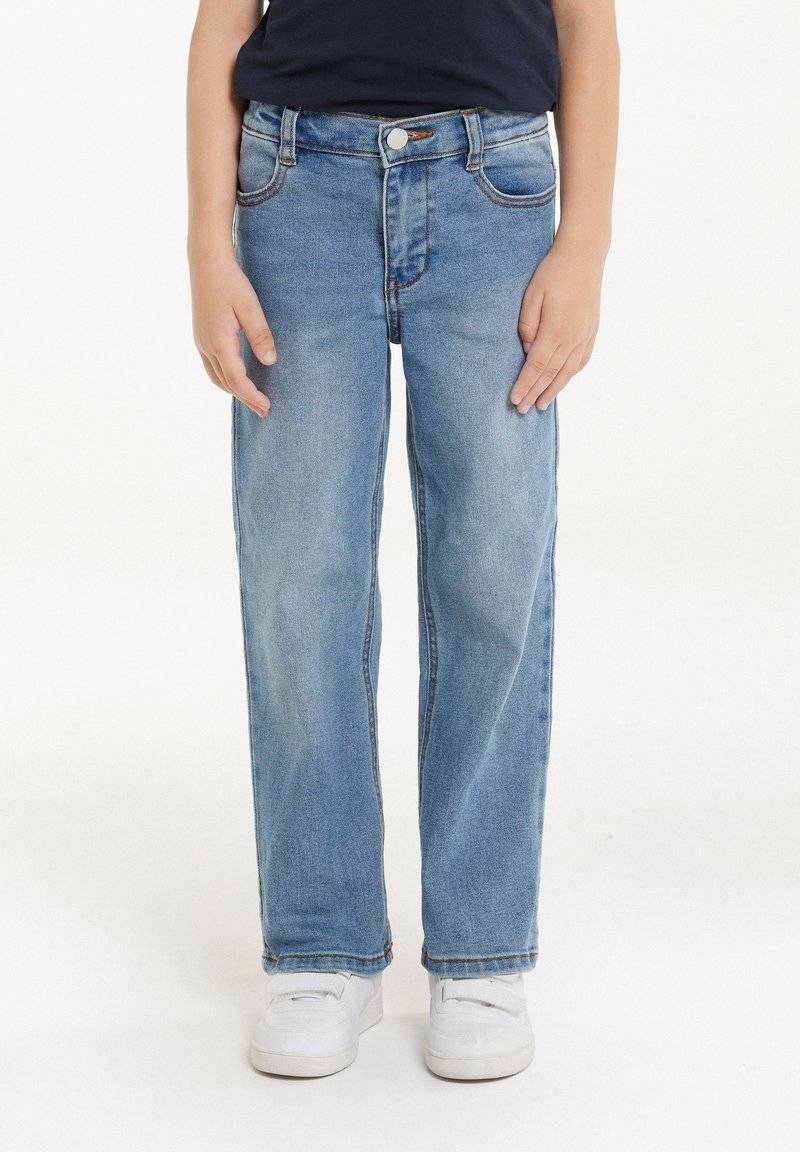 Tezenis Tezenis Straight leg jeans - blau w blue denim Zeitlich begrenztes Angebot