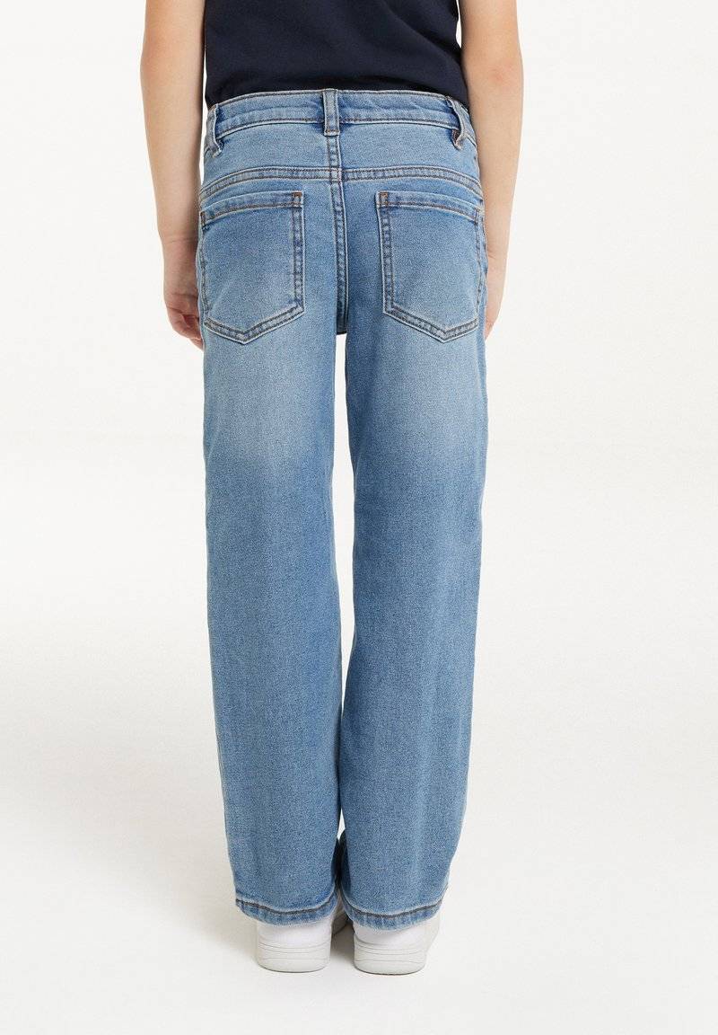 Tezenis Tezenis Straight leg jeans - blau w blue denim Zeitlich begrenztes Angebot