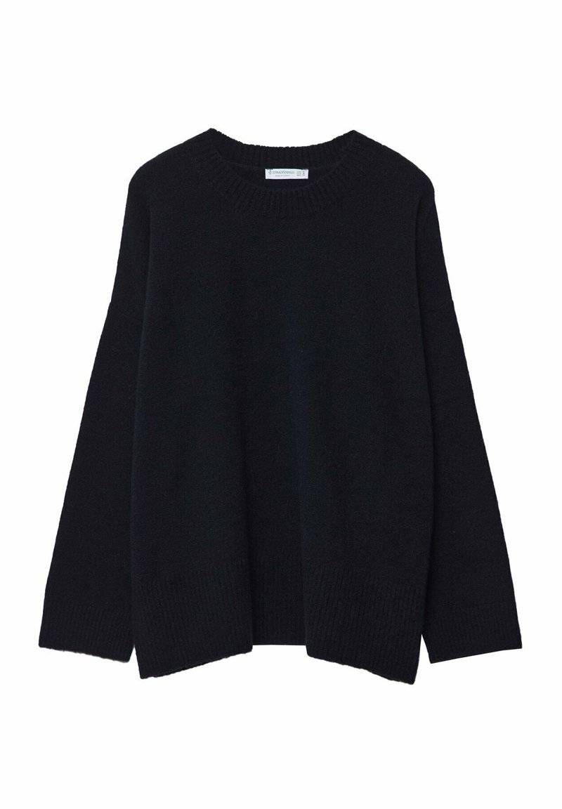 Stradivarius Stradivarius SOFT-TOUCH - Jumper - dark blue Tiefpreis