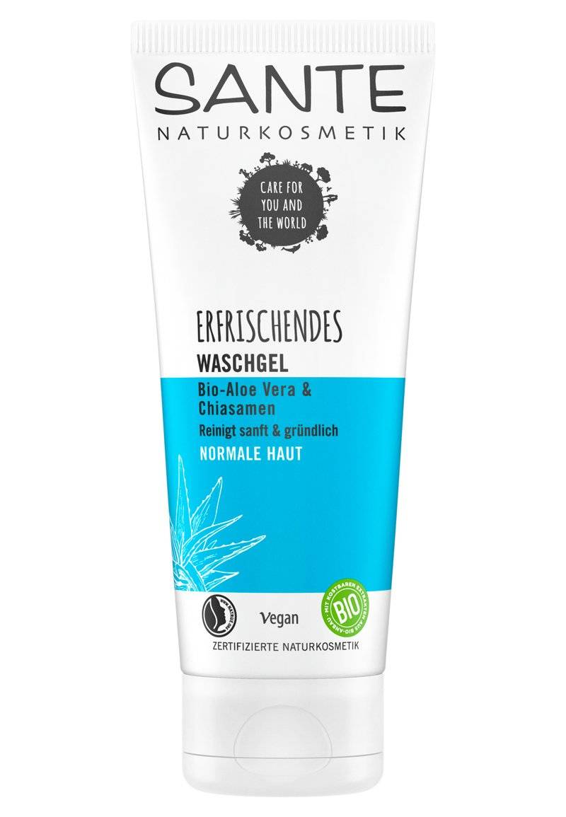 Sante Sante REFRESHING CLEANSING GEL ORGANIC ALOE VERA & CHIA SEEDS - Cleanser