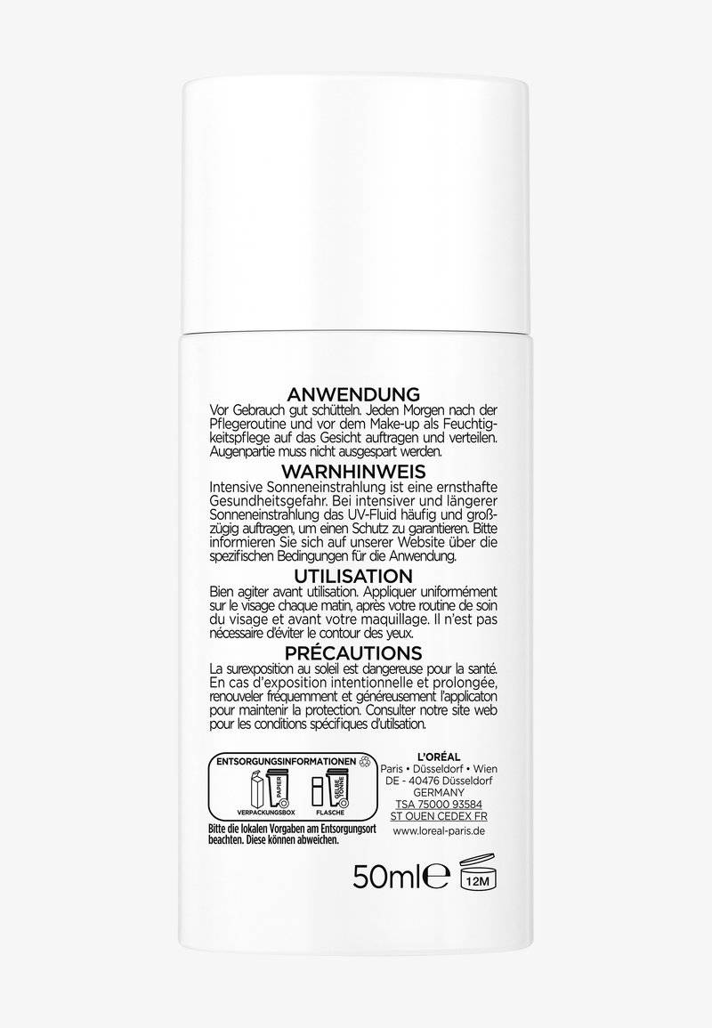L'Oréal Paris Skin L'Oréal Paris Skin BRIGHT REVEAL DARK SPOT UV FLUID LSF 50 - Sun protection 50% Rabatt mit kostenlosem Versand