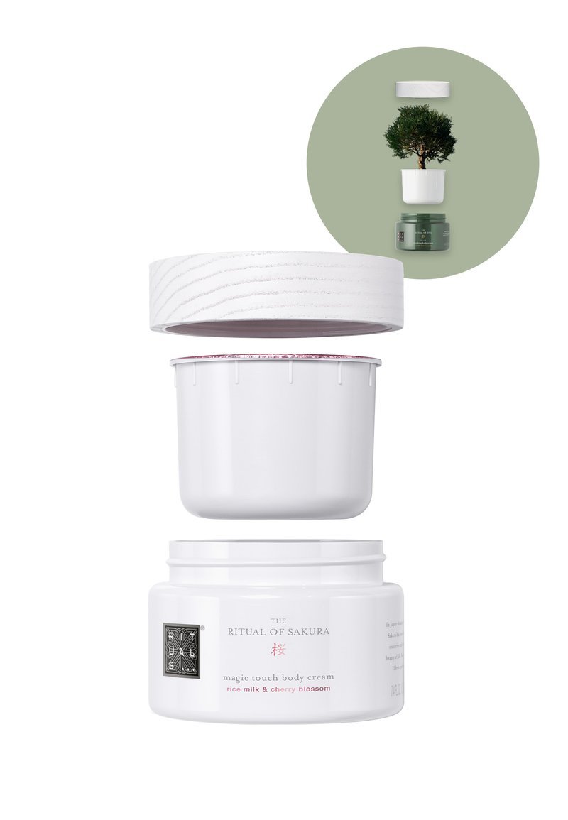 Rituals Rituals BODY CREAM REFILL THE RITUAL OF SAKURA - FLORAL - CHERRY BLOSSOM & RICE MILK - Moisturiser zollfrei
