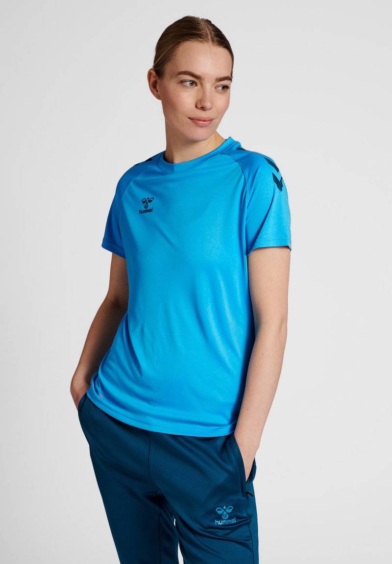 Hummel Hummel Sports T-shirt - blue danube Rabatte dieses Monats