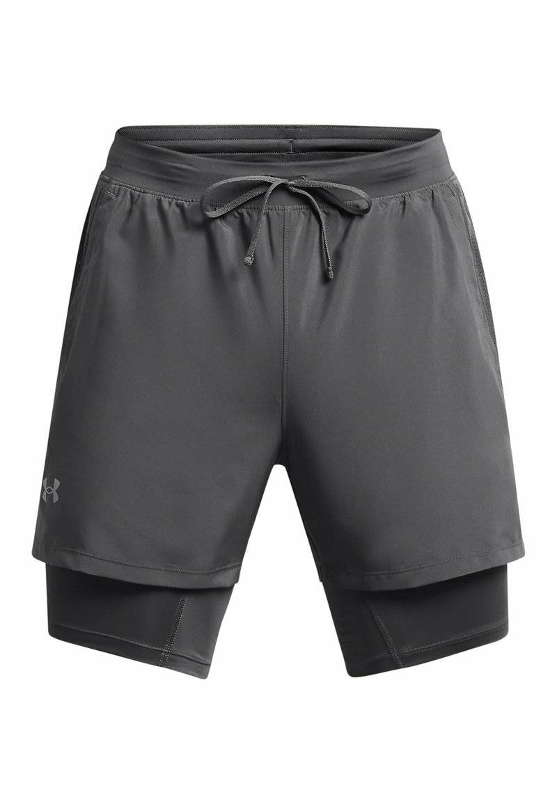 Under Armour Under Armour LAUNCH SHORTS 2-IN-1 - Sports shorts - castlerock Verkauf
