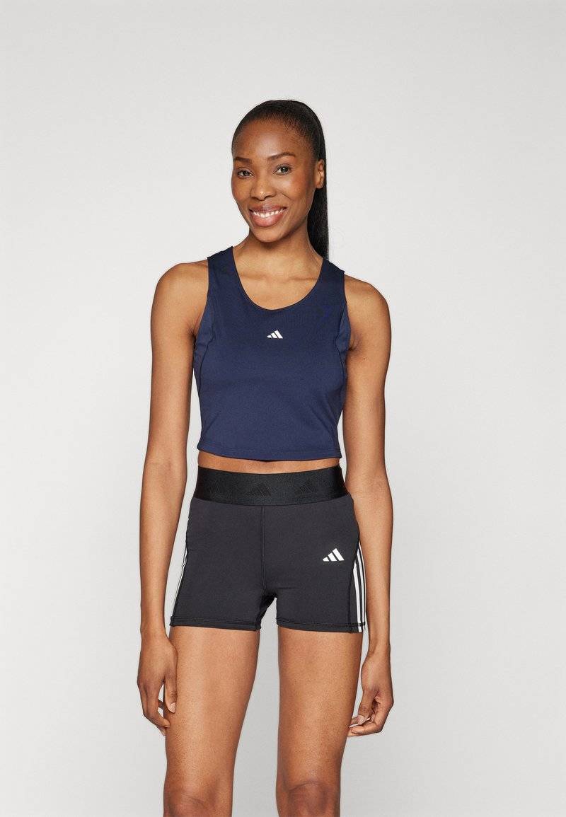 adidas Performance adidas Performance TECHFIT CROPPED - Top - legend ink