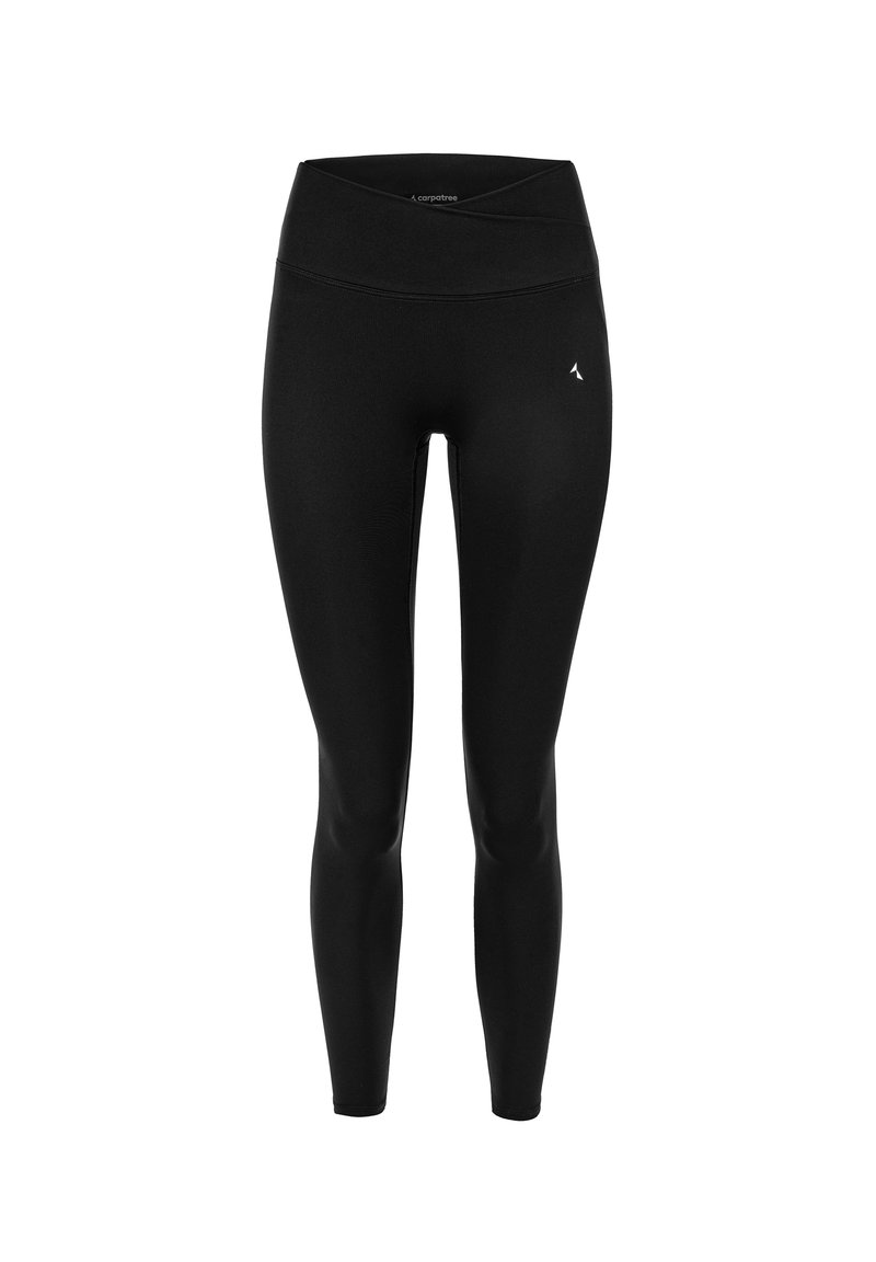 carpatree carpatree CROSSOVER HIGHWAIST - Leggings - black Fabrikpreis