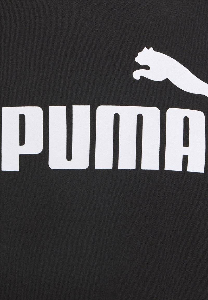 Puma Puma CROPPED LOGO TEE - Print T-shirt - puma black Großer Ausverkauf