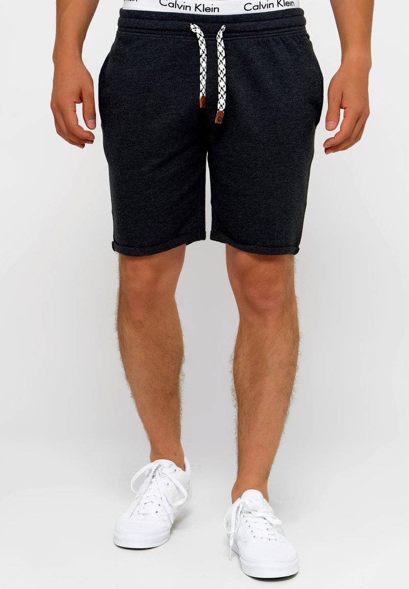 INDICODE JEANS INDICODE JEANS ALDRICH - Shorts - black mix Muttertagsangebot