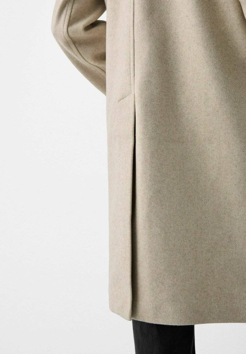 Bershka Bershka SOFT - Classic coat - white Neueste Mode