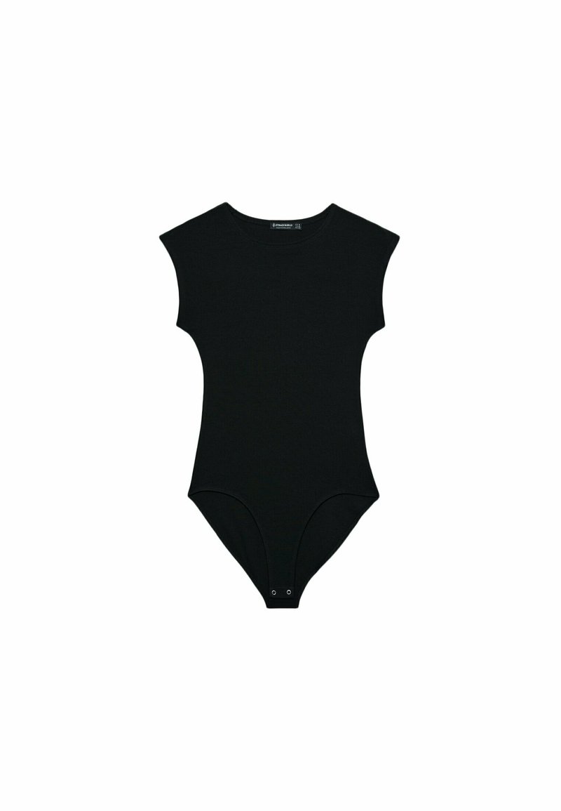 Stradivarius Stradivarius MINI SLEEVE - Print T-shirt - black Online Outlet
